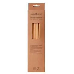 Spisepinner med holder 4 stk bambus