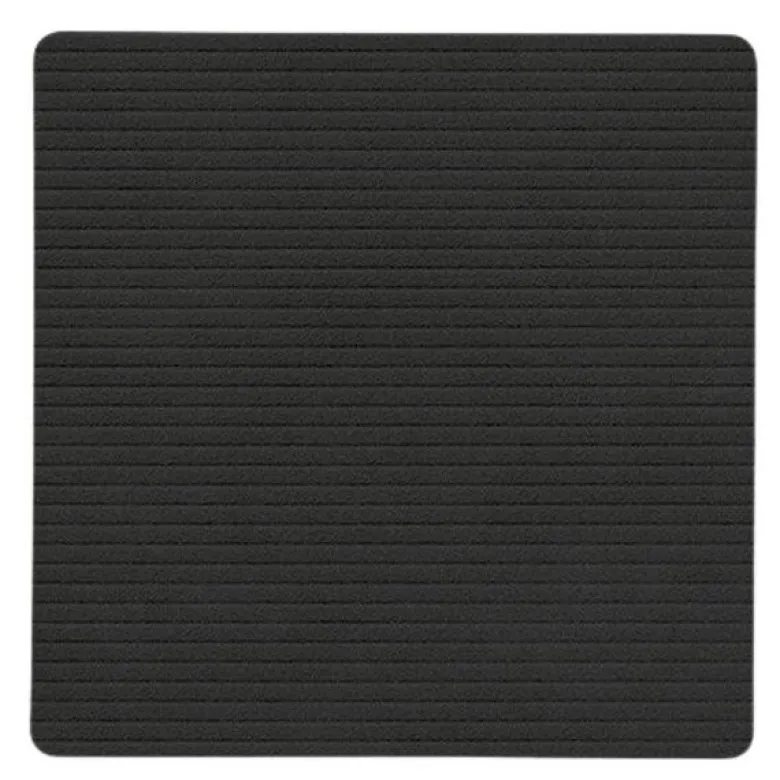 Square Corduroy glassbrikke 35x45 cm Black Ink
