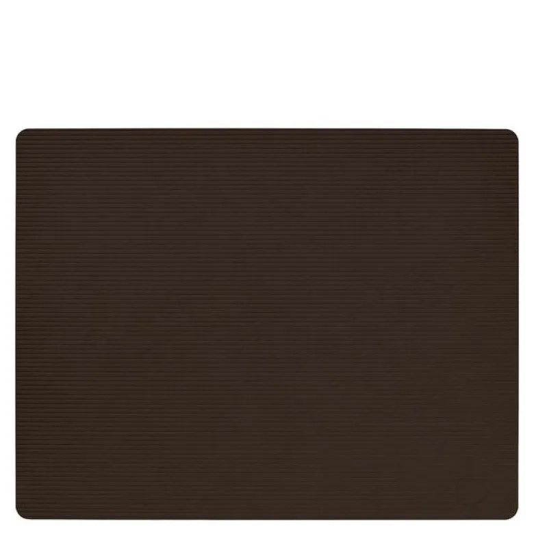 Square Corduroy spisebrikke 35x45 cm hazel
