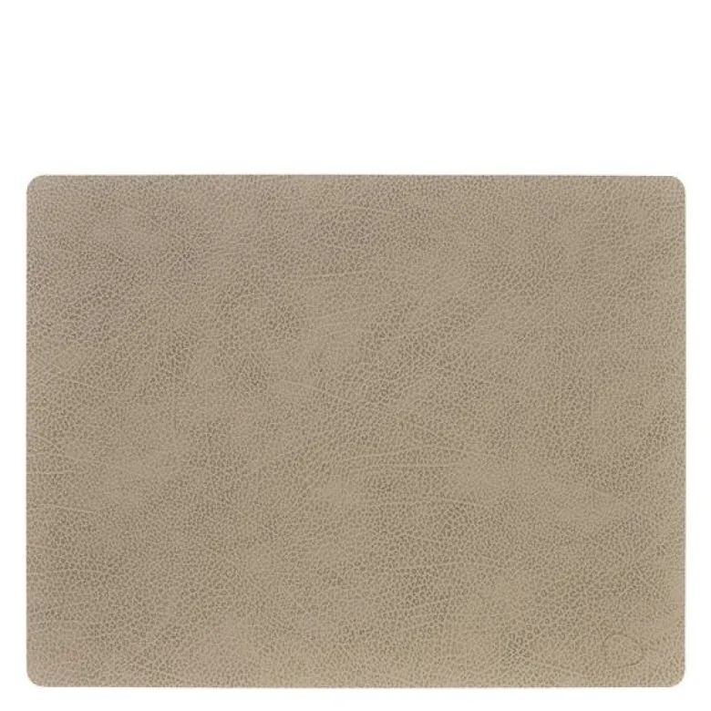 Square Hippo spisebrikke L 35x45 cm varmgrå