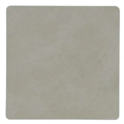 Square Nupo glassbrikke 10x10 cm lys grå