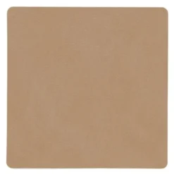 Square Nupo glassbrikke 10x10 cm nougat