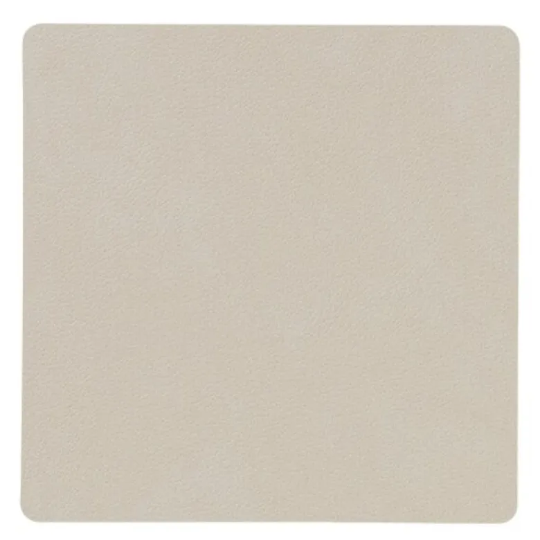 Square Nupo glassbrikke 10x10 cm oyster white