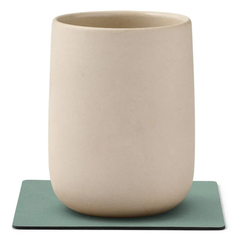 Square Nupo glassbrikke 10x10 cm pastell grønn