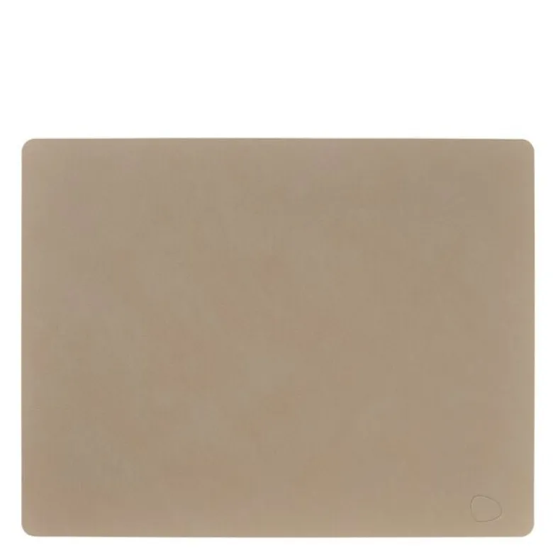 Square Nupo spisebrikke L 35x45 cm clay brown