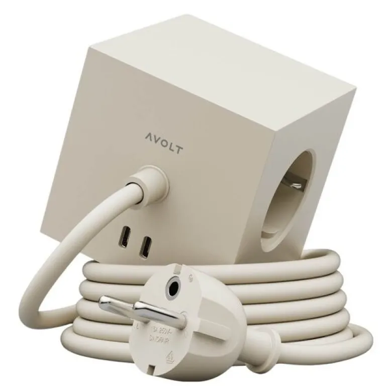 Square 1 USB-C kabel 3 m Nomad Sand