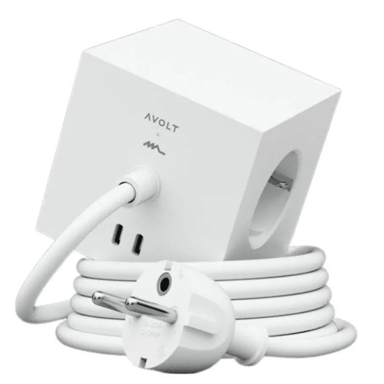 Square 1 USB-C kabel 1,8 m Opal White