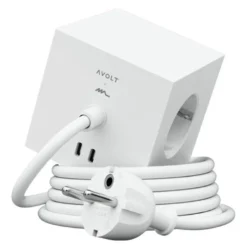 Square 1 USB-C kabel 3 m Opal White