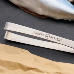 Steel Essentials fiskebenpinsett 12 cm børstet