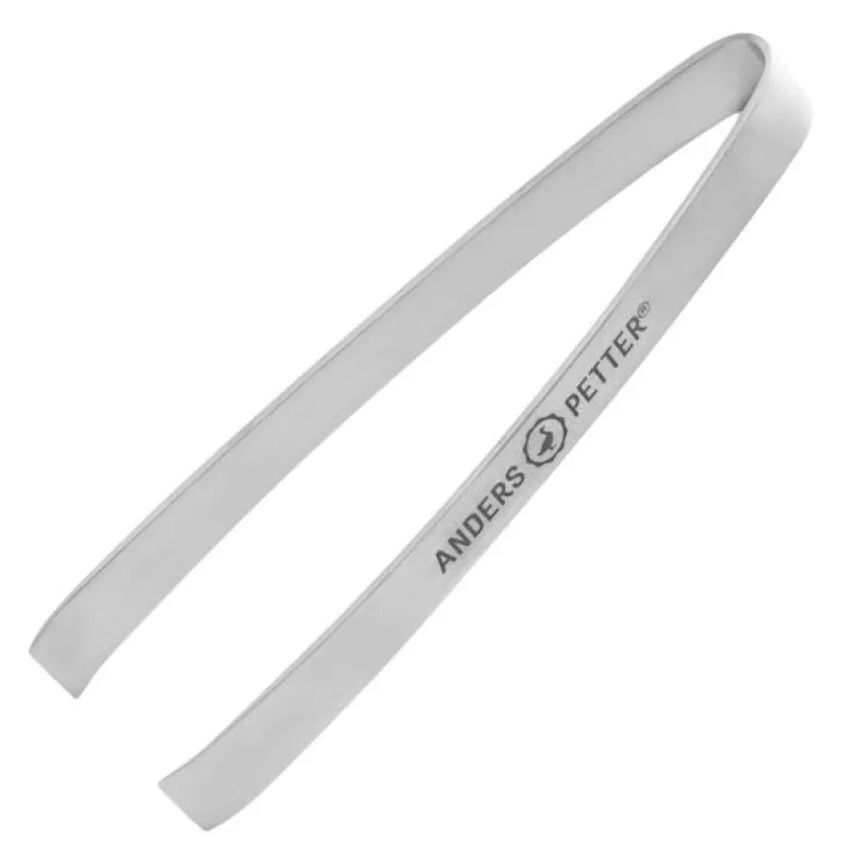 Steel Essentials fiskebenpinsett 12 cm børstet