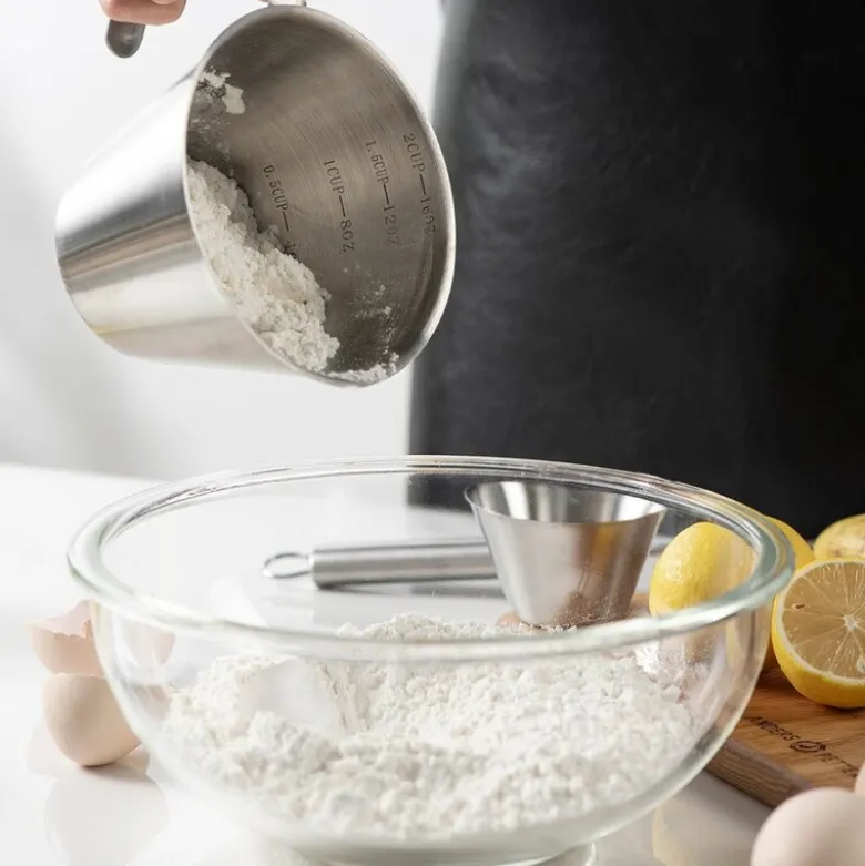 Steel Essentials målebeger 1L børstet