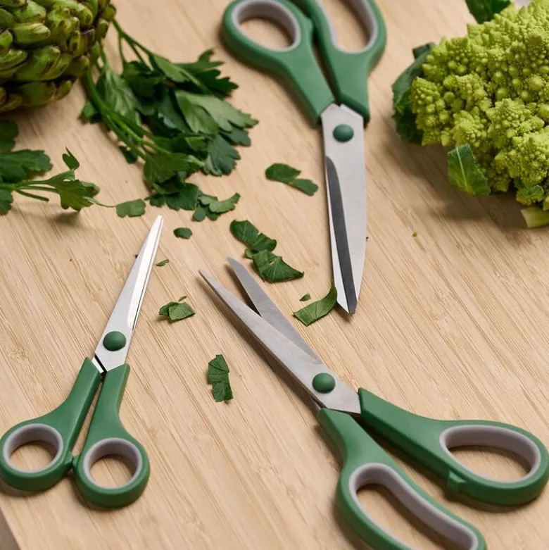 Steel Essentials sakssett 3 deler grønn/grå