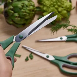 Steel Essentials sakssett 3 deler grønn/grå