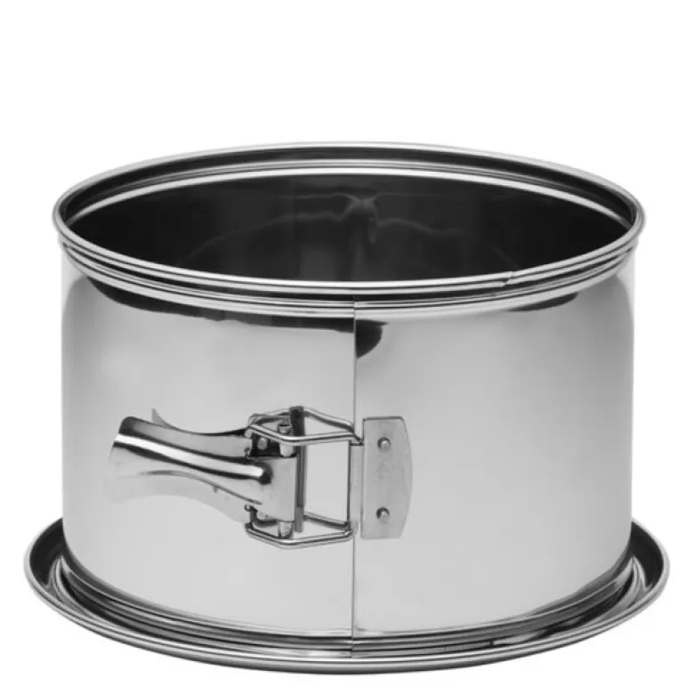 Steel Essentials springform høy kant 18 cm rustfritt stål
