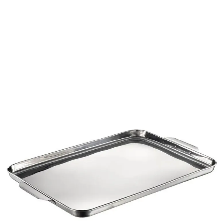 Steel Reflection serveringsbrett 39 x 25,5 cm stål