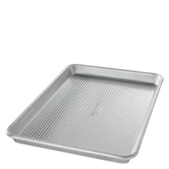 Stekebrett med kant 36x24 cm aluminisert stål