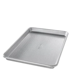 Stekebrett med kant 32x23 cm aluminisert stål