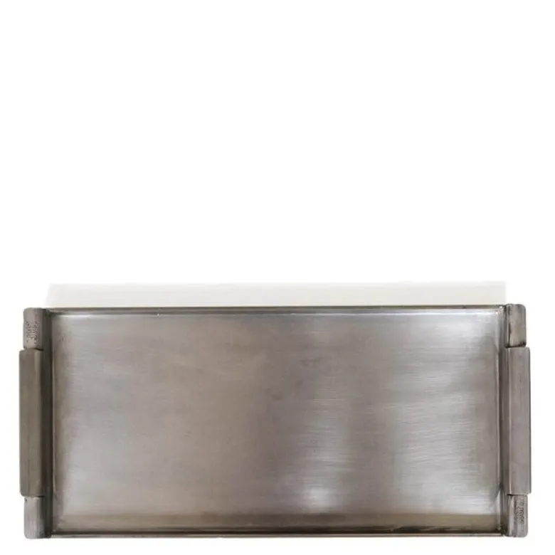 Stekehelle 25x48 cm rustfritt stål