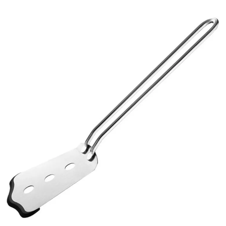 Stekespade med silikon kort stål