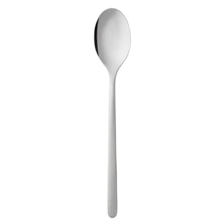 Still dessertskje 18,5 cm matt/polert stål