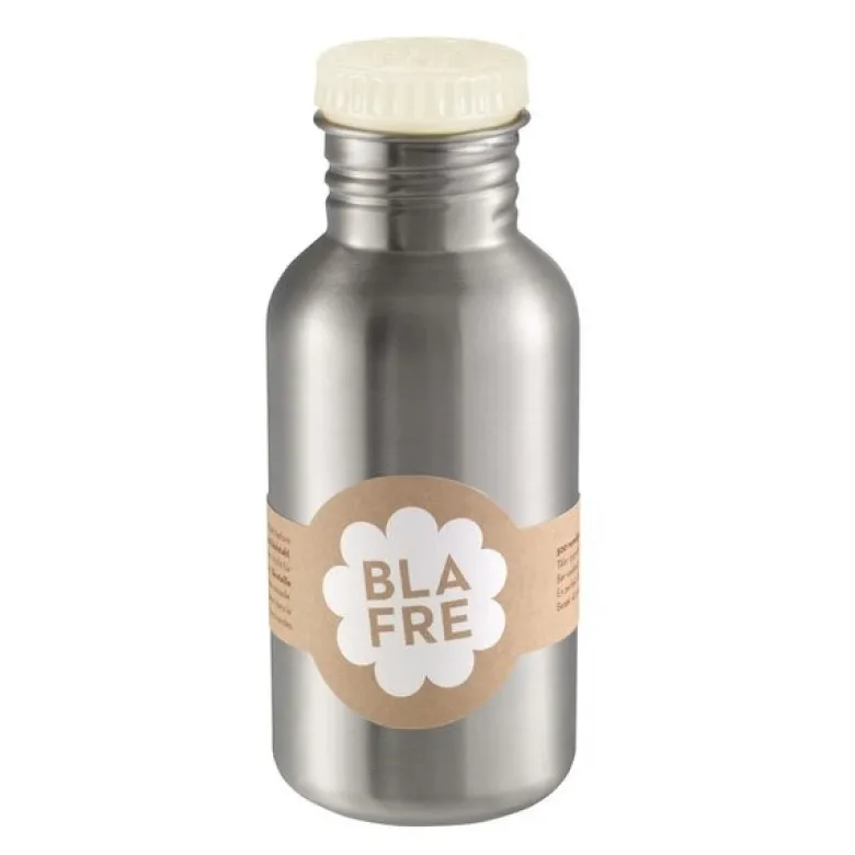 Stålflaske 0,5L beige
