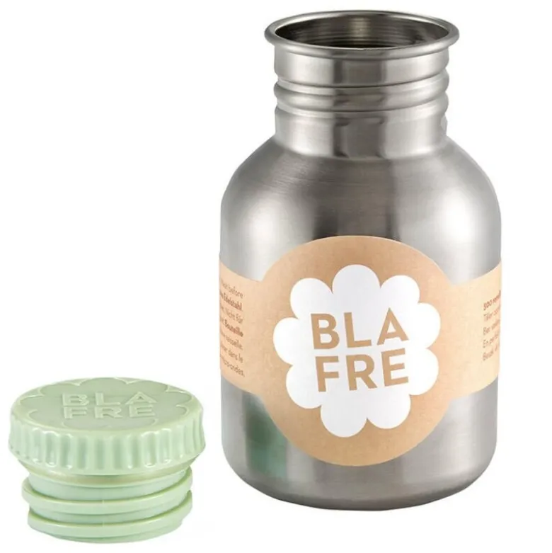 Stålflaske 300 ml lys grønn