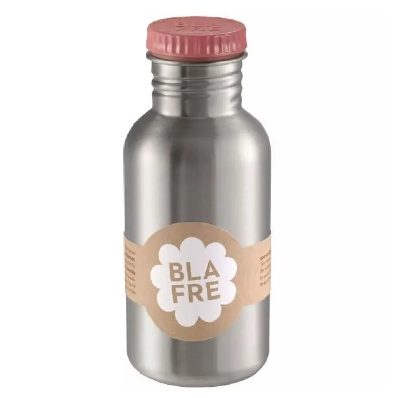 Stålflaske 500 ml rosa