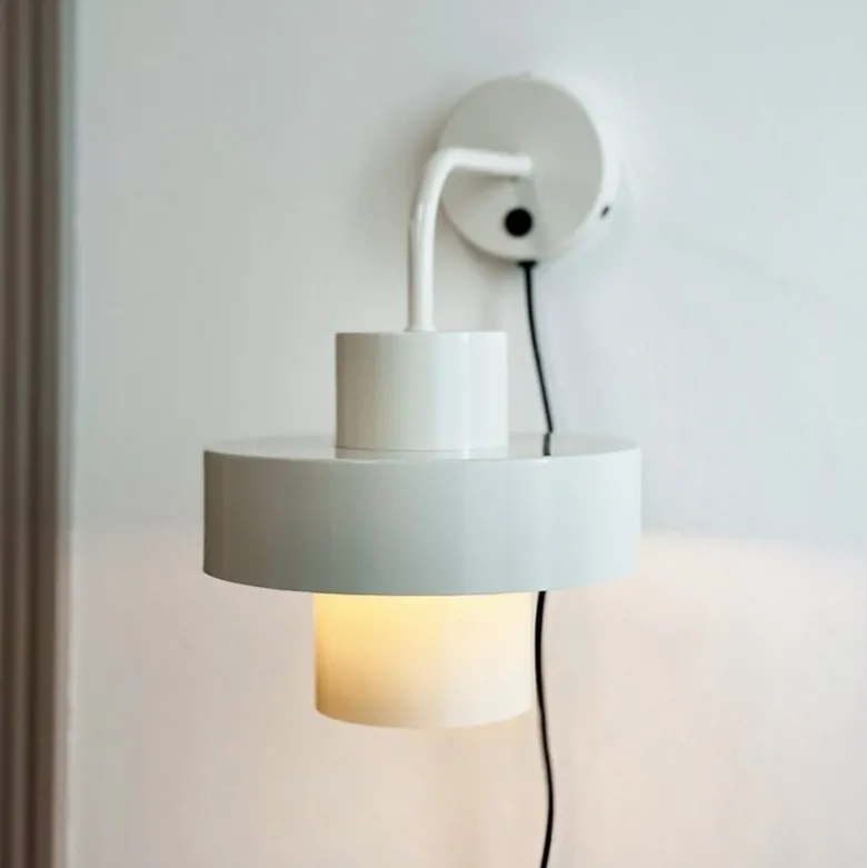Stoke vegglampe 29 cm kit-hvit