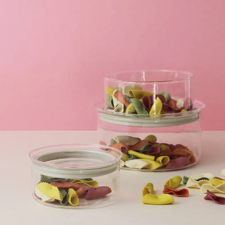 STORE-IT oppbevaringsglass 0,8L lys grå