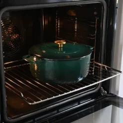 Støpejernsgryte 24 cm 3,8L holly green