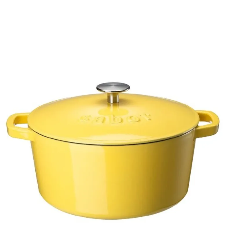 Støpejernsgryte 4,4L sunny joy