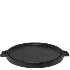 Støpejernsplate vendbar 36 cm