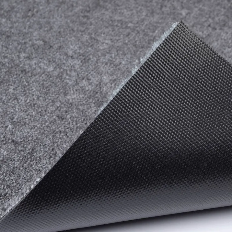 Stripes horisontal gulvmatte 40x60 cm dijon/grey