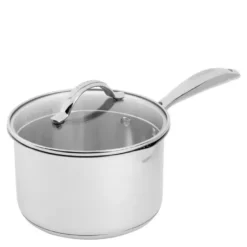 STS kasserolle m/ lokk 2,5L/18 cm