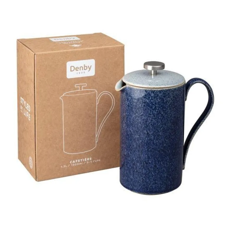 Studio Blue Cobalt Brew kaffepresse 1L blå