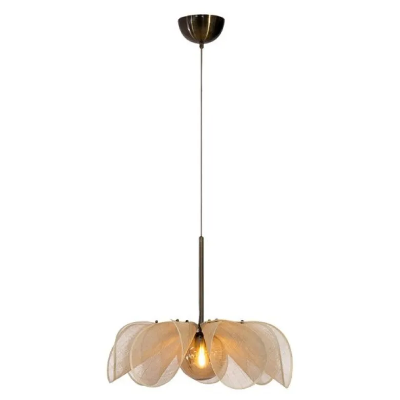 Styrka taklampe 63 cm beige
