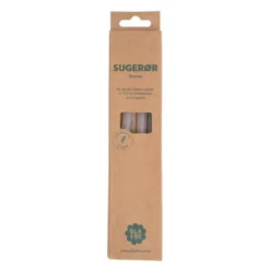 Sugerør til 500 ml stålflaske 3 stk m/børste