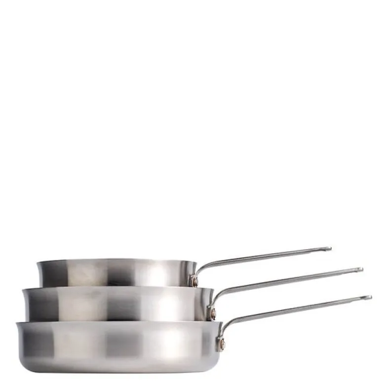 Suprema stekepannesett 3 deler 20+24+28 cm hybrid