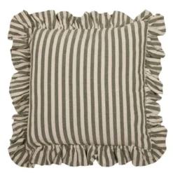Svea putetrekk 48x48 cm lin & grønn