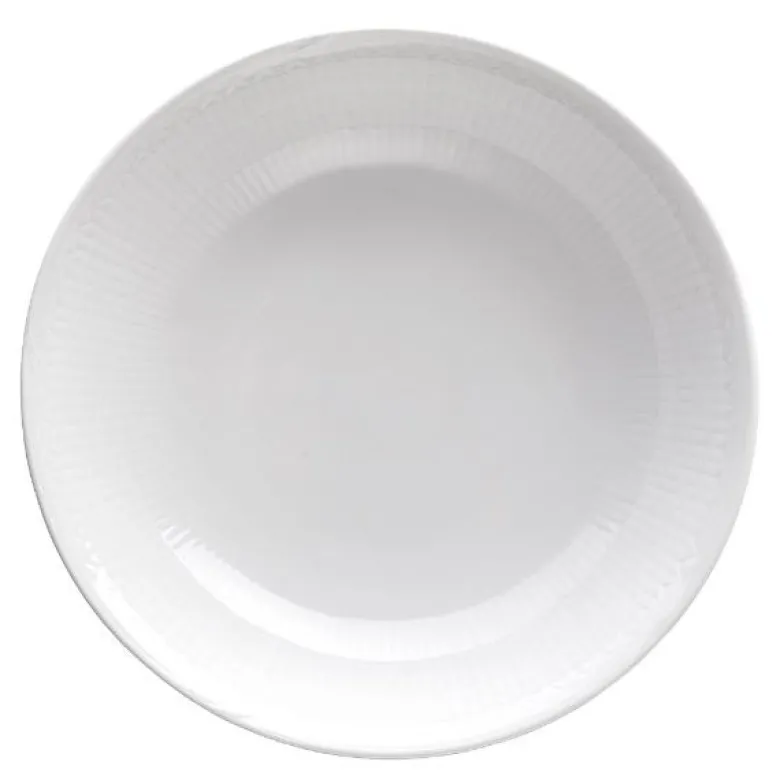 Swedish Grace dyp tallerken 19 cm snø/hvit