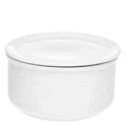 Swedish Grace lav krukke S 0,3L snø/hvit