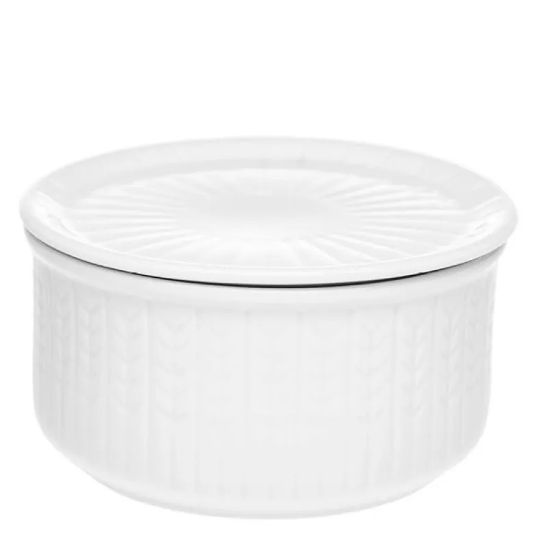 Swedish Grace lav krukke S 0,3L snø/hvit