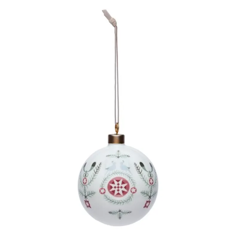 Swedish Grace Winter julekule 8 cm
