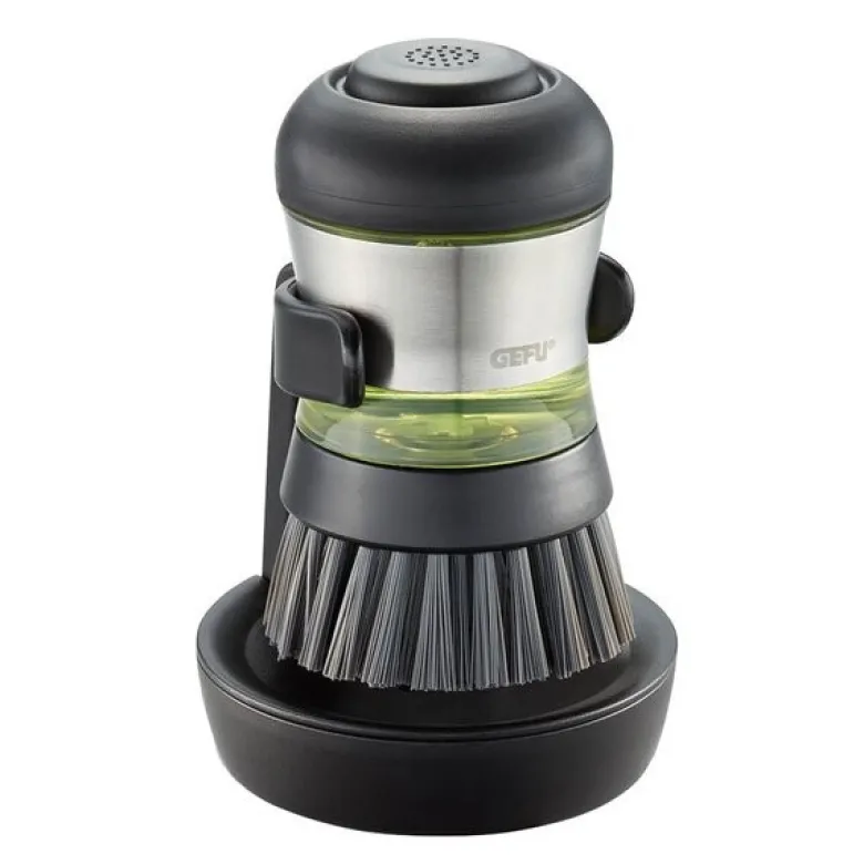 Swift oppvaskbørste med dispenser 50 ml og holder svart