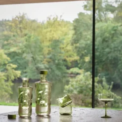 Swirl Coupe-cocktail glass 26 cl 2 stk Moss