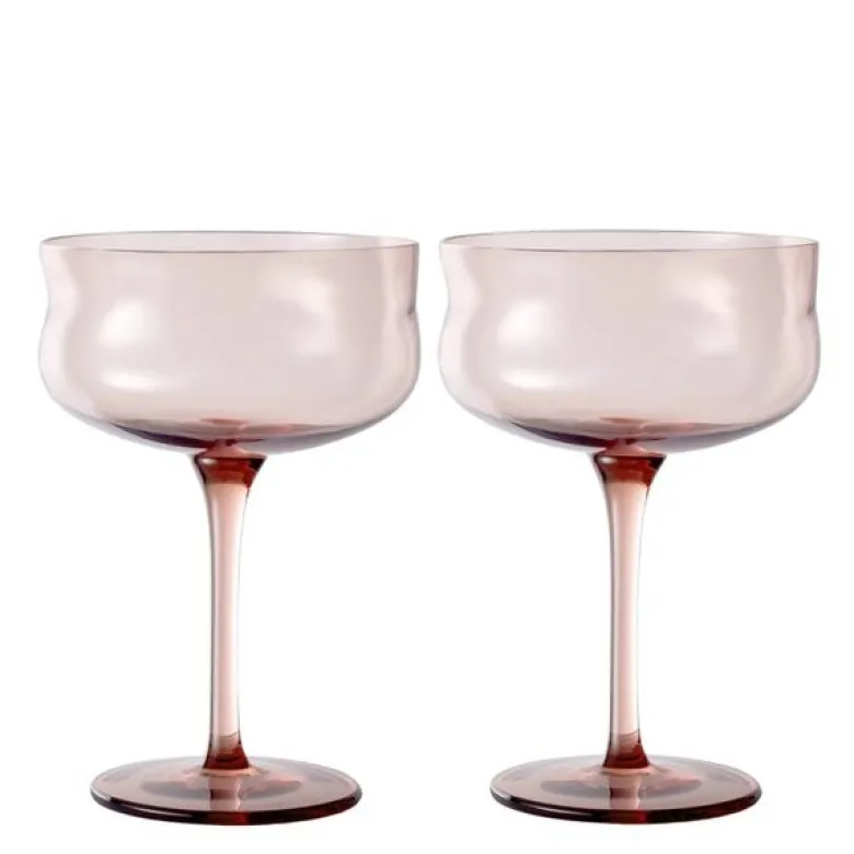 Swirl Coupe-cocktail glass 26 cl 2 stk Silt