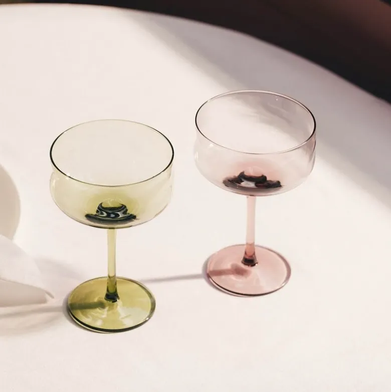 Swirl Coupe-cocktail glass 26 cl 2 stk Silt