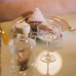 Swirl Coupe-cocktail glass 26 cl 2 stk Wave