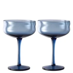 Swirl Coupe-cocktail glass 26 cl 2 stk Midnight