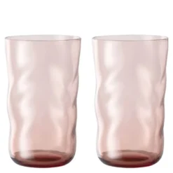 Swirl longdrink glass 48 cl 2 stk Glow
